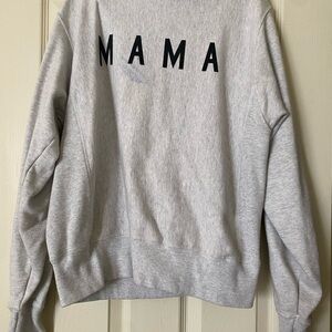 Ford + Wyatt Light Gray Women's Crewneck Sweatshirt